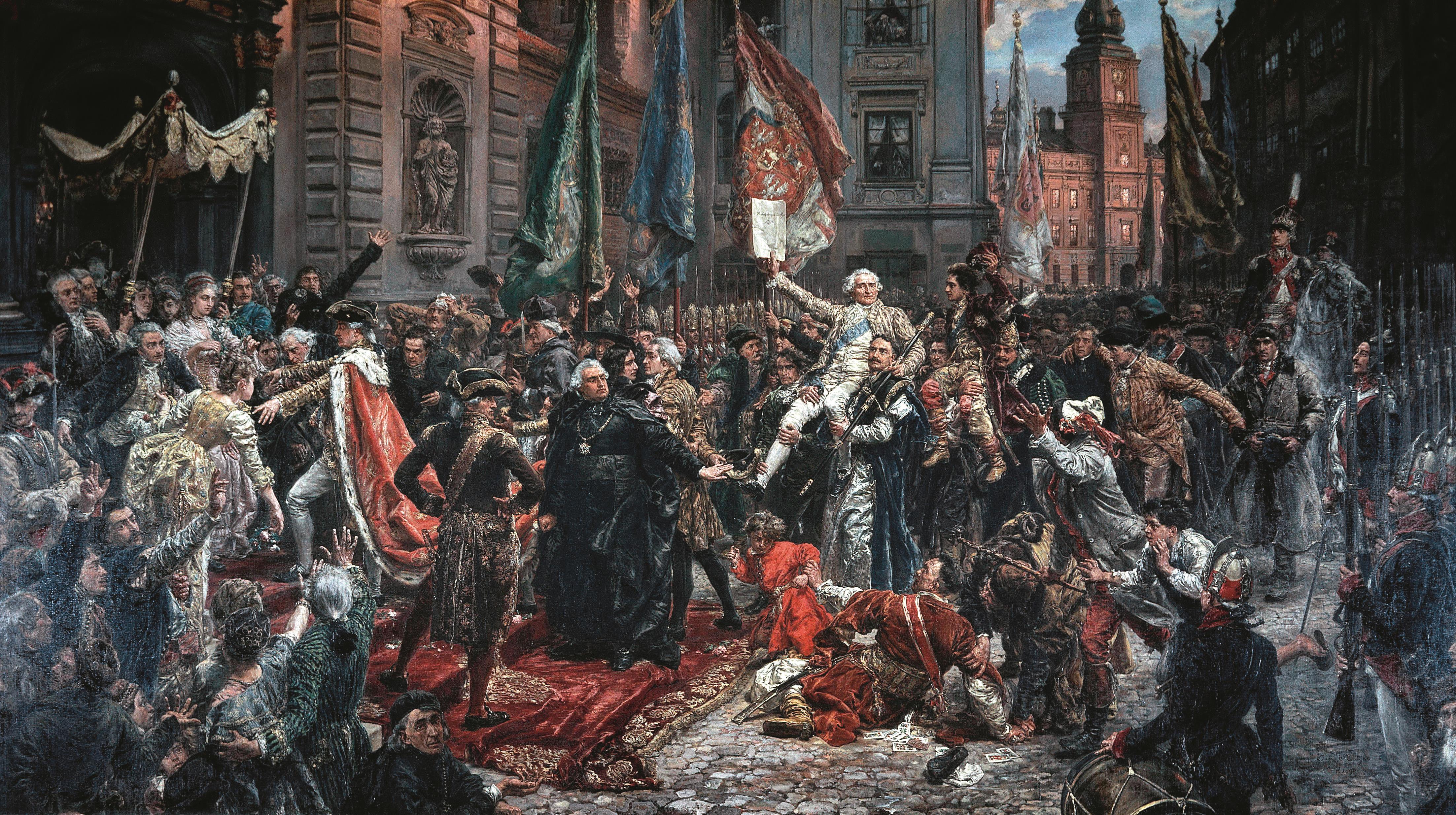 Konstytucja 3 maja 1791, obraz Jana Matejki